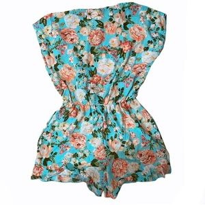 Rag Therapy Floral Romper